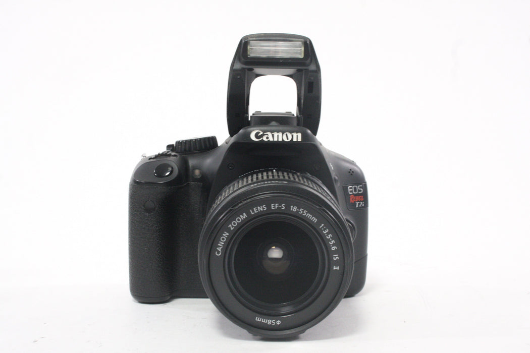 Canon Rebel T2i DSLR Camera with 18-55mm f/3.5-5.6 IS II Lens Shutter Count 6,320