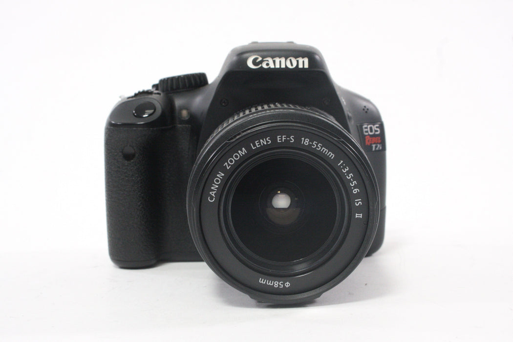 Canon Rebel T2i DSLR Camera with 18-55mm f/3.5-5.6 IS II Lens Shutter Count 6,320