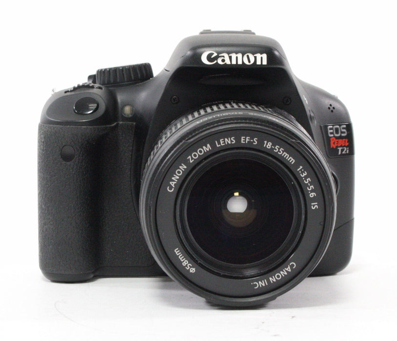 Canon Rebel T2i with 18-55mm f/3.5-5.6 IS Shutter Count 5,740