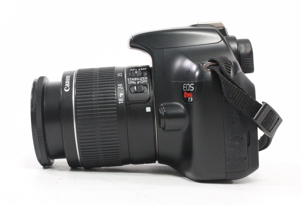 Canon Rebel T3 DSLR Camera with 18-55mm f/3.5-5.6 IS II Lens SC 3,035