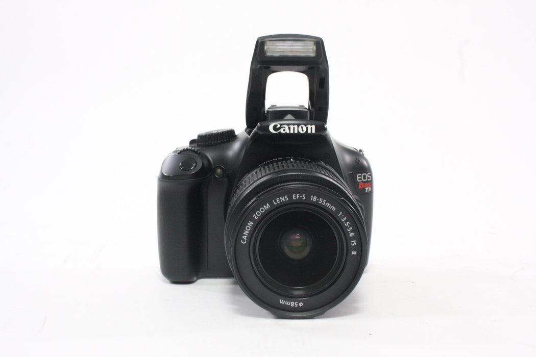 Canon Rebel T3 DSLR Camera with 18-55mm f/3.5-5.6 IS II Lens Shutter Count 1,934