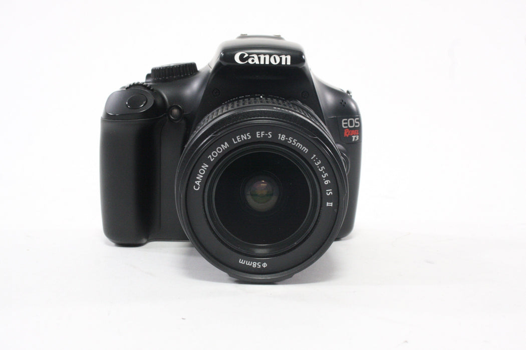 Canon Rebel T3 DSLR Camera with 18-55mm f/3.5-5.6 IS II Lens Shutter Count 1,934