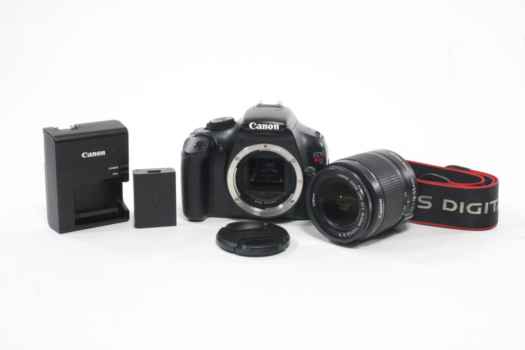 Canon Rebel T3 DSLR Camera with 18-55mm f/3.5-5.6 IS II Lens Shutter Count 1,934