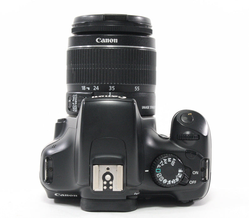 Canon Rebel T3 DSLR Camera with 18-55mm f/3.5-5.6 IS II Lens Shutter Count 8,394