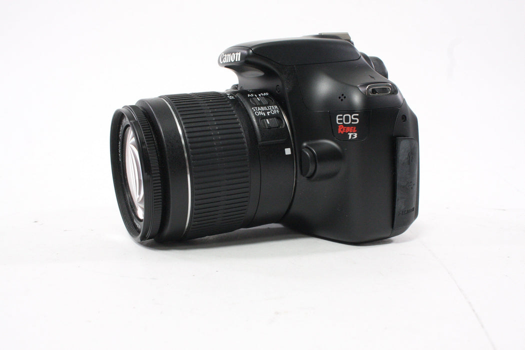 Canon Rebel T3 DSLR Camera with 18-55mm f/3.5-5.6 IS II Lens Shutter Count ONLY 259