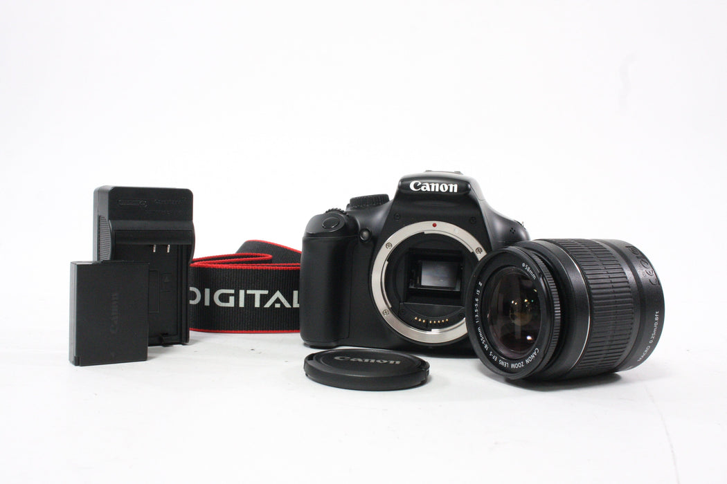 Canon Rebel T3 DSLR Camera with 18-55mm f/3.5-5.6 IS II Lens Shutter Count ONLY 259