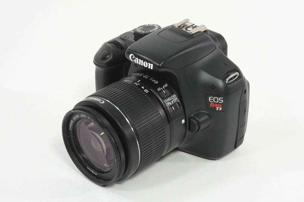 Canon Rebel T3 with 18-55mm F3.5-5.6 IS II - Shutter Count 251