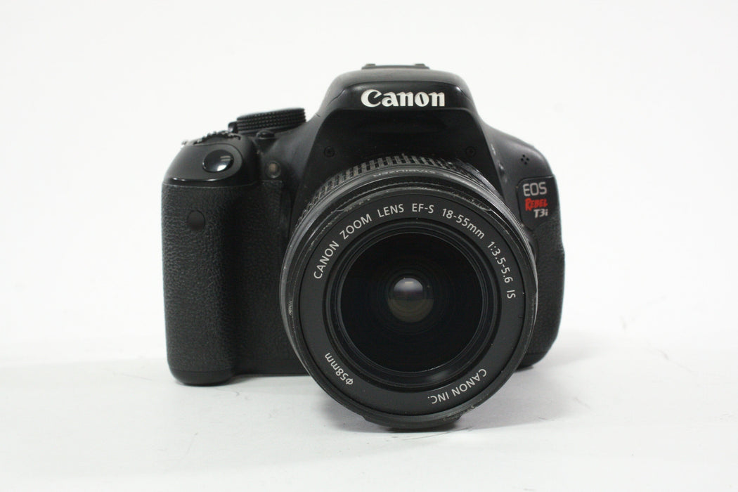 Canon Rebel T3i Digital Camera with 18-55mm f/3.5-5.6 IS II Lens Shutter Count 18,197