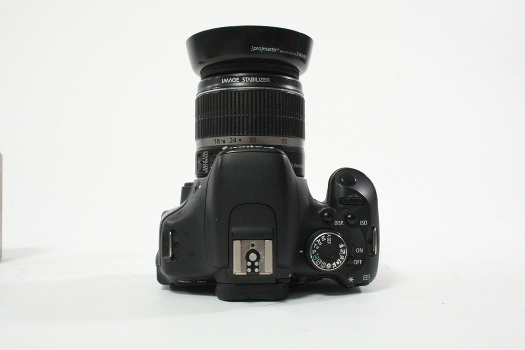 Canon Rebel T3i Digital Camera with 18-55mm f/3.5-5.6 IS II Lens Shutter Count 18,197