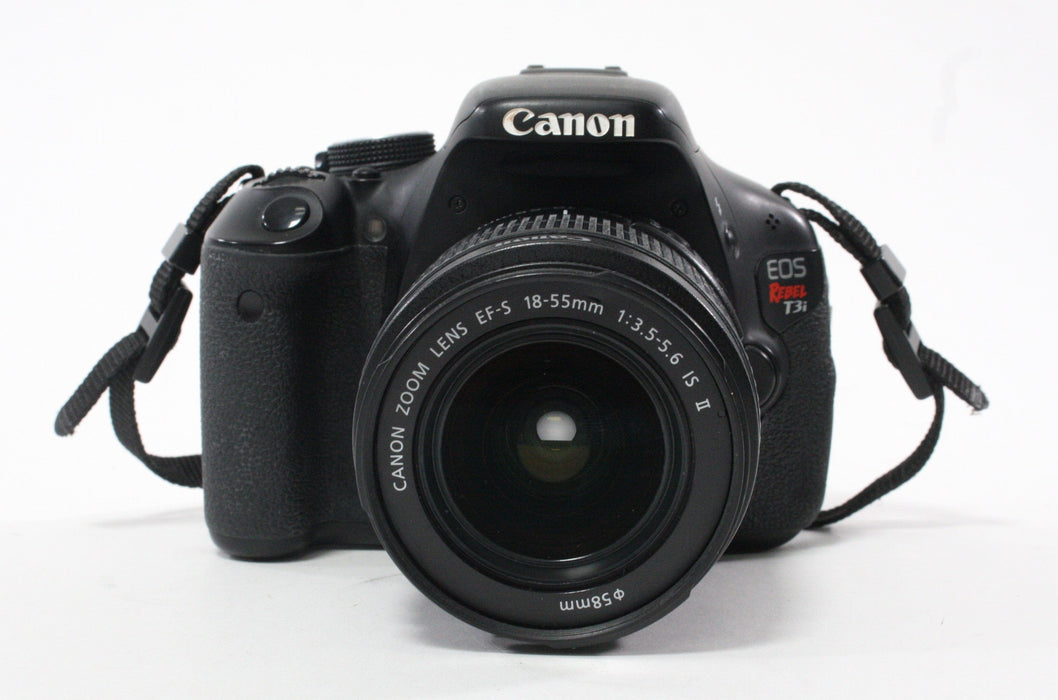 Canon Rebel T3i Digital SLR Camera with 18-58mm f/3.5-5.6 Lens Shutter Count 39,840