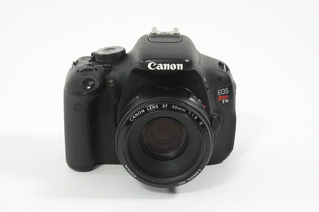 Canon Rebel T3i w/50mm F1.8 II