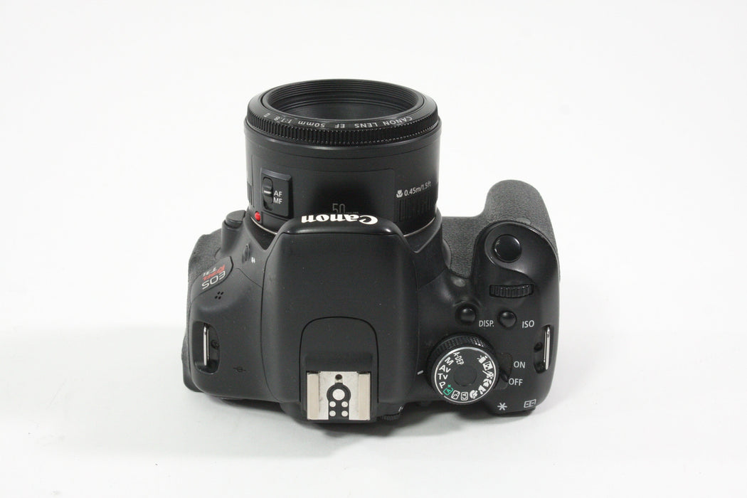 Canon Rebel T3i w/50mm F1.8 II