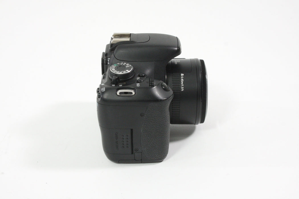 Canon Rebel T3i w/50mm F1.8 II