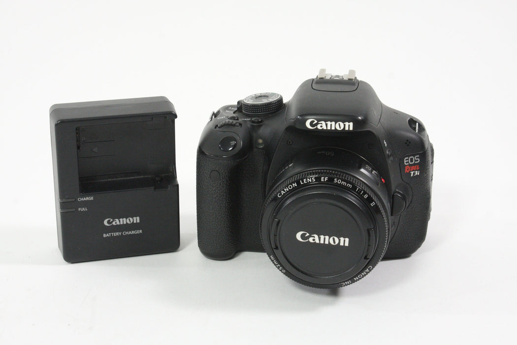 Canon Rebel T3i w/50mm F1.8 II