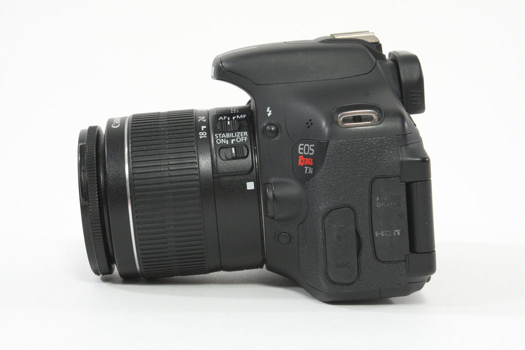 Canon Rebel T3i with 18-55mm f/3.5-5.6 IS II Lens - Shutter Count 51,575