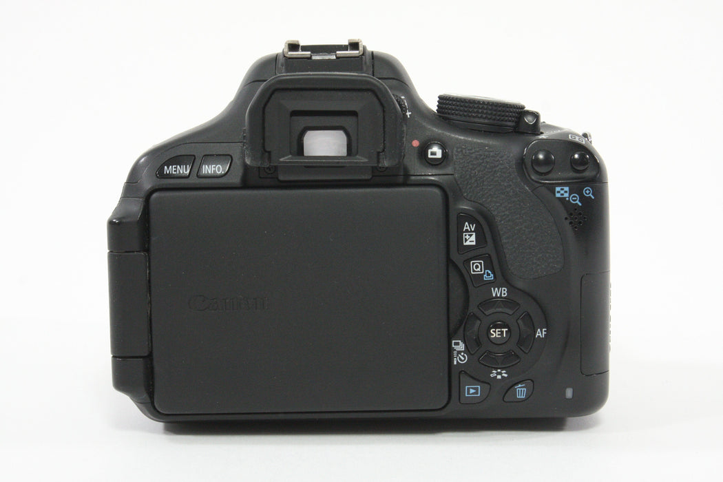 Canon Rebel T3i with 18-55mm f/3.5-5.6 IS II Lens - Shutter Count 51,575