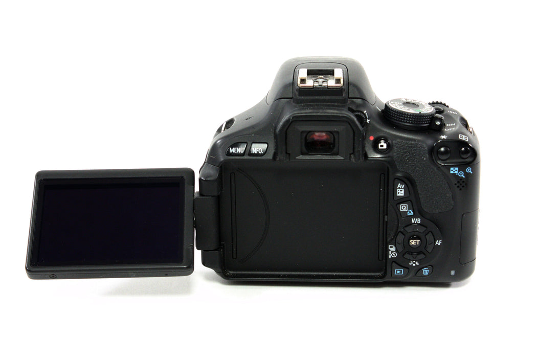 Canon Rebel T3i with 18-55mm f/3.5-5.6 IS Lens - Shutter Count 49,306