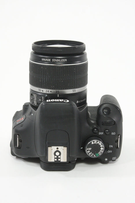 Canon Rebel T3i with 18-55mm f/3.5-5.6 IS Lens - Shutter Count 49,306