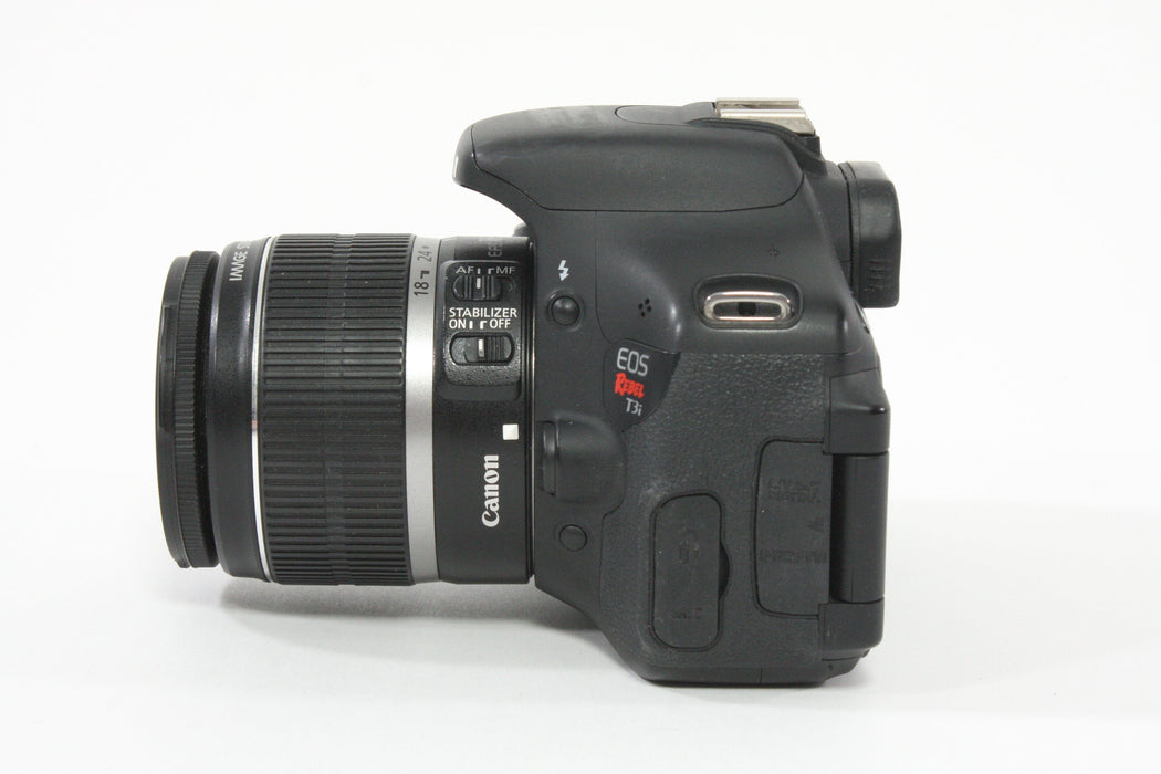 Canon Rebel T3i with 18-55mm f/3.5-5.6 IS Lens - Shutter Count 49,306