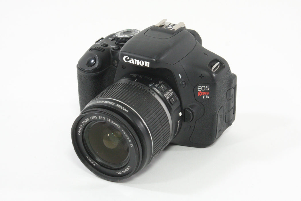 Canon Rebel T3i with 18-55mm f/3.5-5.6 IS Lens - Shutter Count 49,306