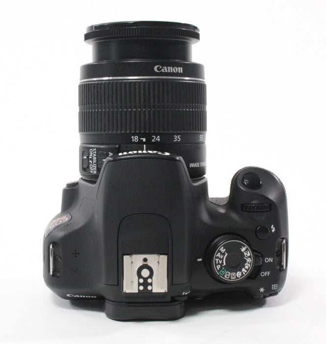 Canon Rebel T5 Digital Camera with EFS 18-55mm f/3.5-5.6 IS II Lens with Shutter Count 27,377