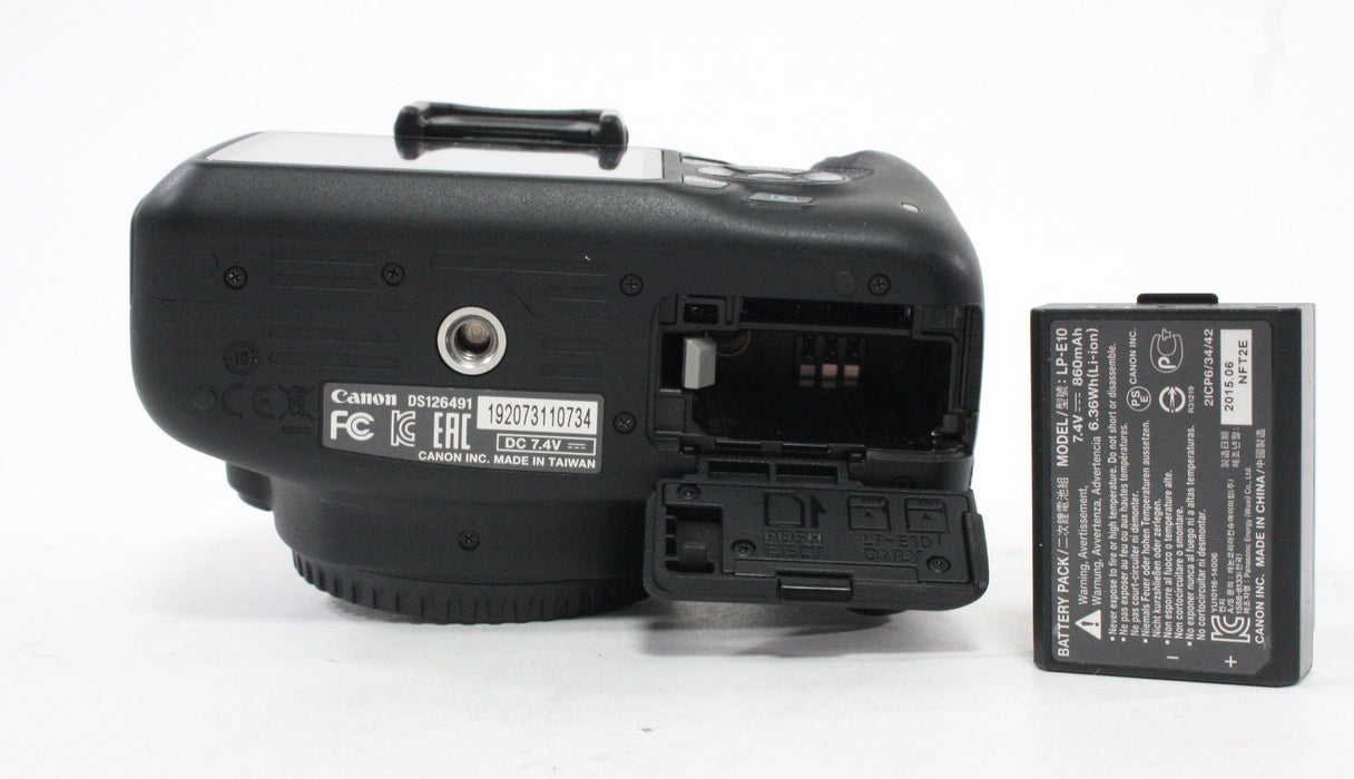 Canon Rebel T5 Digital SLR Camera with 18-55mm ff/3.5-5.6 IS II Lens Shutter Count 2,170