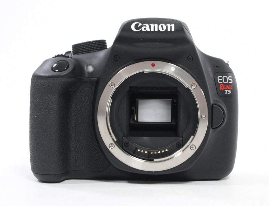 Canon Rebel T5 Digital SLR with 18-55mm f/3.5-5.6 Lens with Shutter Count ONLY 194