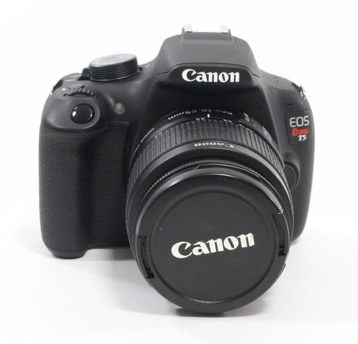 Canon Rebel T5 Digital SLR with 18-55mm f/3.5-5.6 Lens with Shutter Count ONLY 194