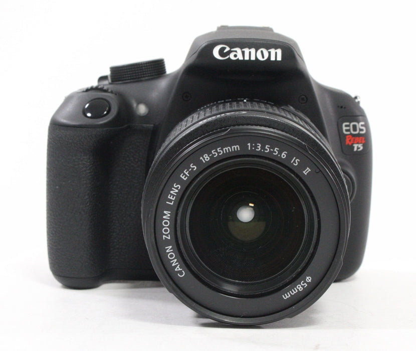Canon Rebel T5 Digital SLR with 18-55mm f/3.5-5.6 Lens with Shutter Count ONLY 194