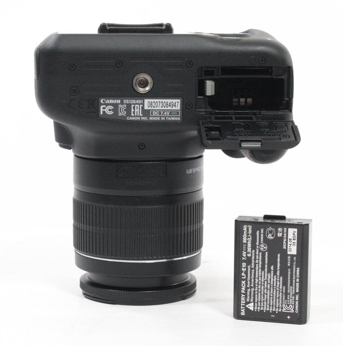 Canon Rebel T5 Digital SLR with 18-55mm f/3.5-5.6 Lens with Shutter Count ONLY 194
