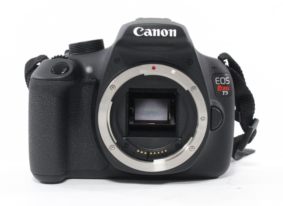 Canon Rebel T5 DSLR Camera Shutter Count 1,597