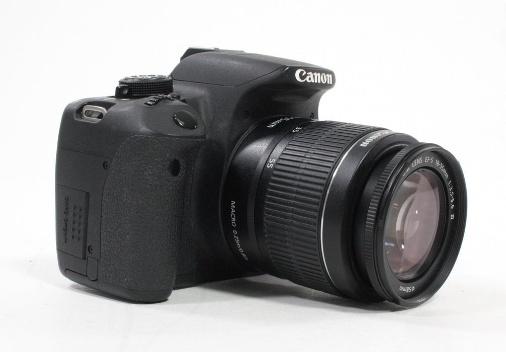 Canon Rebel T5i Digital SLR with 18-55mm f/3.5-5.6 III EF-S Lens Shutter Count 7,128