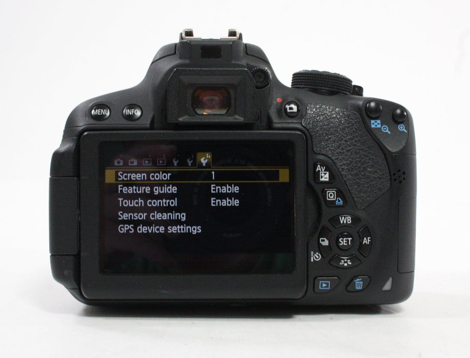 Canon Rebel T5i Digital SLR with 18-55mm f/3.5-5.6 III EF-S Lens Shutter Count 7,128