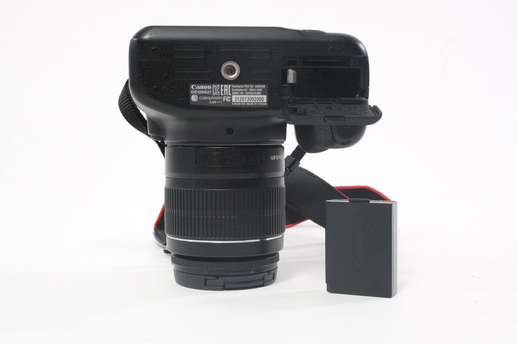 Canon Rebel T6 Digital SLR Camera with 18-55mm f/3.5-5.6 IS II with Shutter Count 8,435