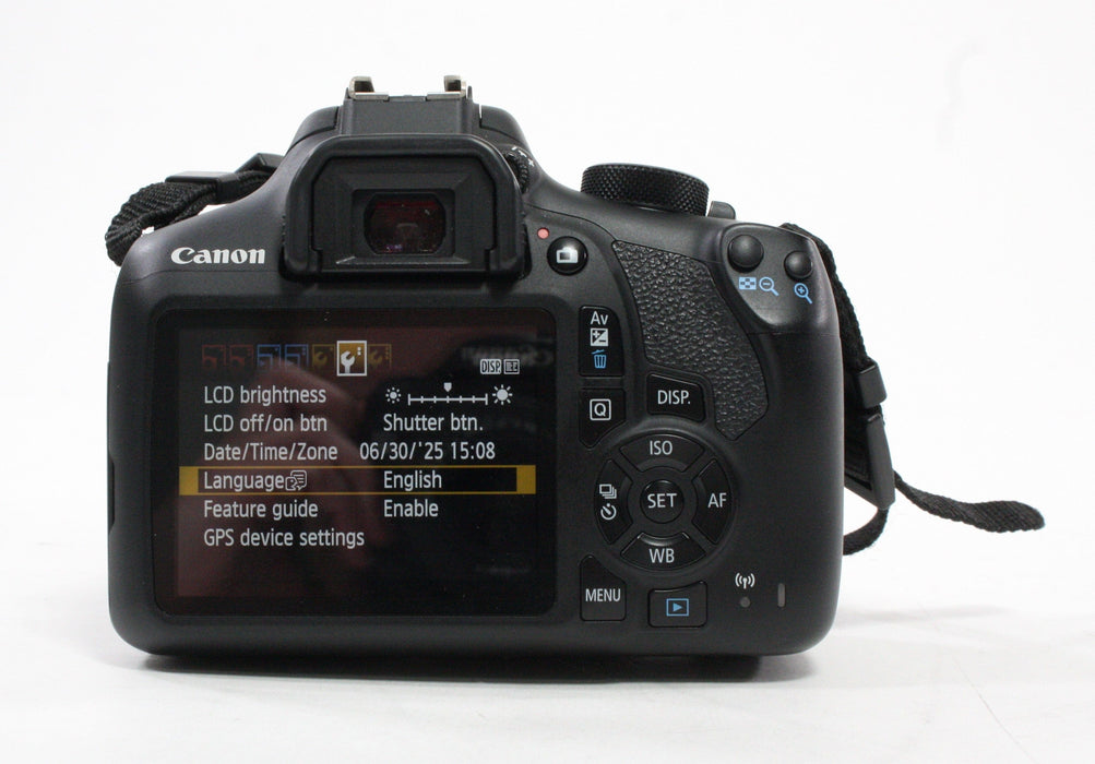 Canon Rebel T6 Digital SLR with 18-55mm f/3.5-5. IS II Lens SC 3484