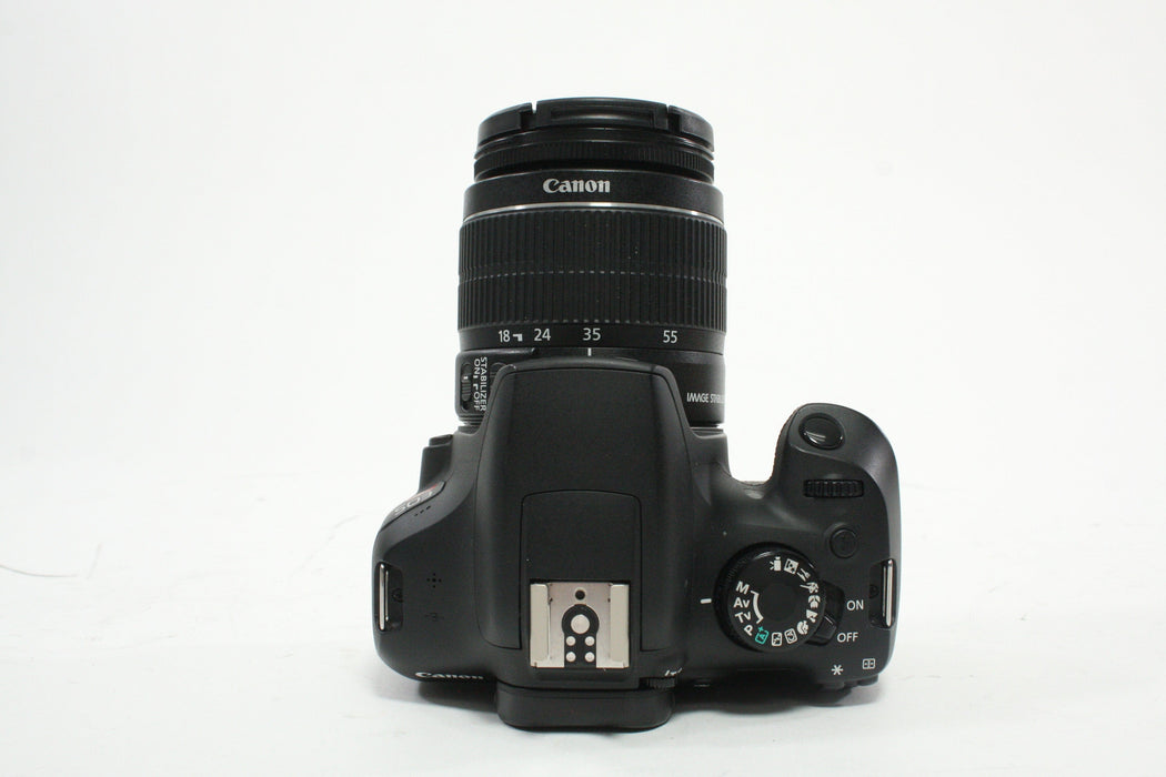 Canon Rebel T6 DSLR Camera with 18-55mm f/3.5-5.6 IS II EF-S Lens with a Shutter Count of 7,362