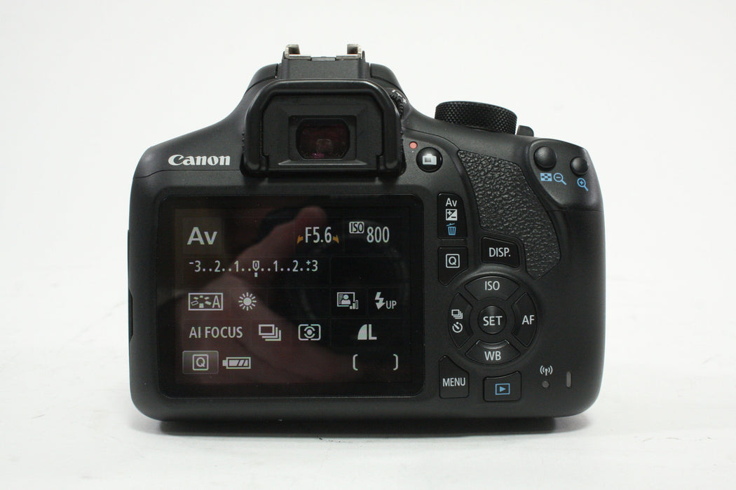 Canon Rebel T6 DSLR Camera with 18-55mm f/3.5-5.6 IS II EF-S Lens with a Shutter Count of 7,362