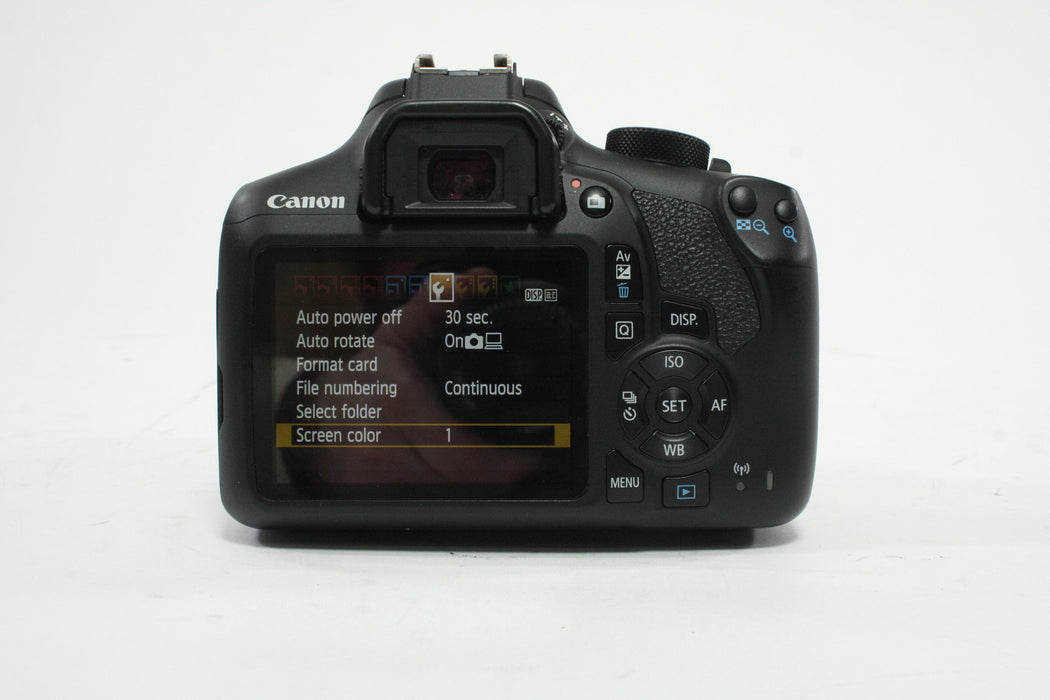 Canon Rebel T6 DSLR Camera with 18-55mm f/3.5-5.6 IS II EF-S Lens with a Shutter Count of 7,362