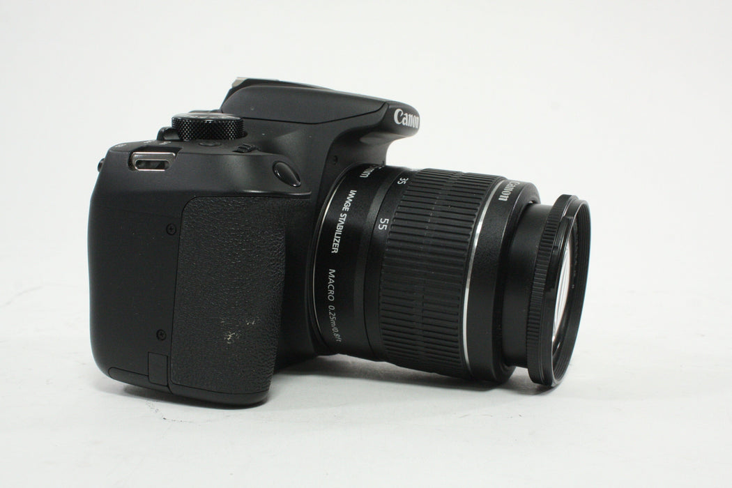 Canon Rebel T6 DSLR Camera with 18-55mm f/3.5-5.6 IS II EF-S Lens with a Shutter Count of 7,362