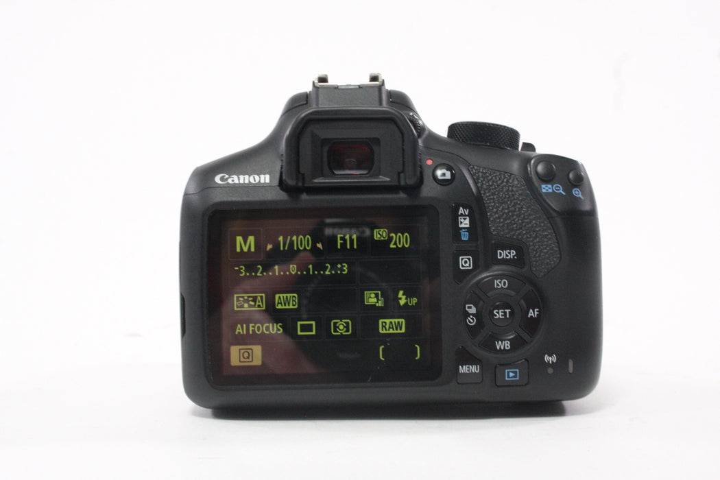 Canon Rebel T6 DSLR Camera with 18-55mm f/3.5-5.63 IS III EF-S Lens with Shutter Count #4,644