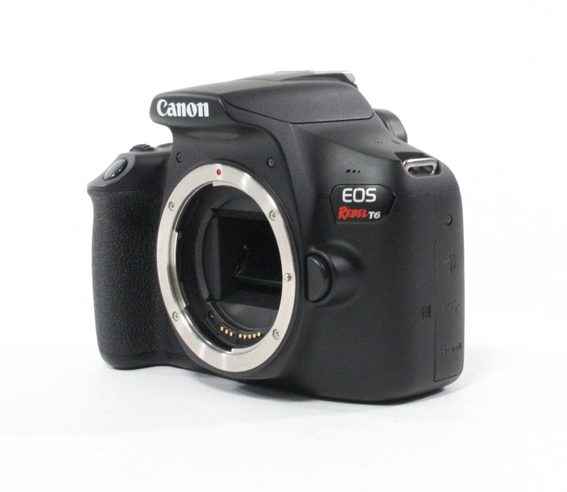 Canon Rebel T6 Shutter Count 1,252 (AS-IS)