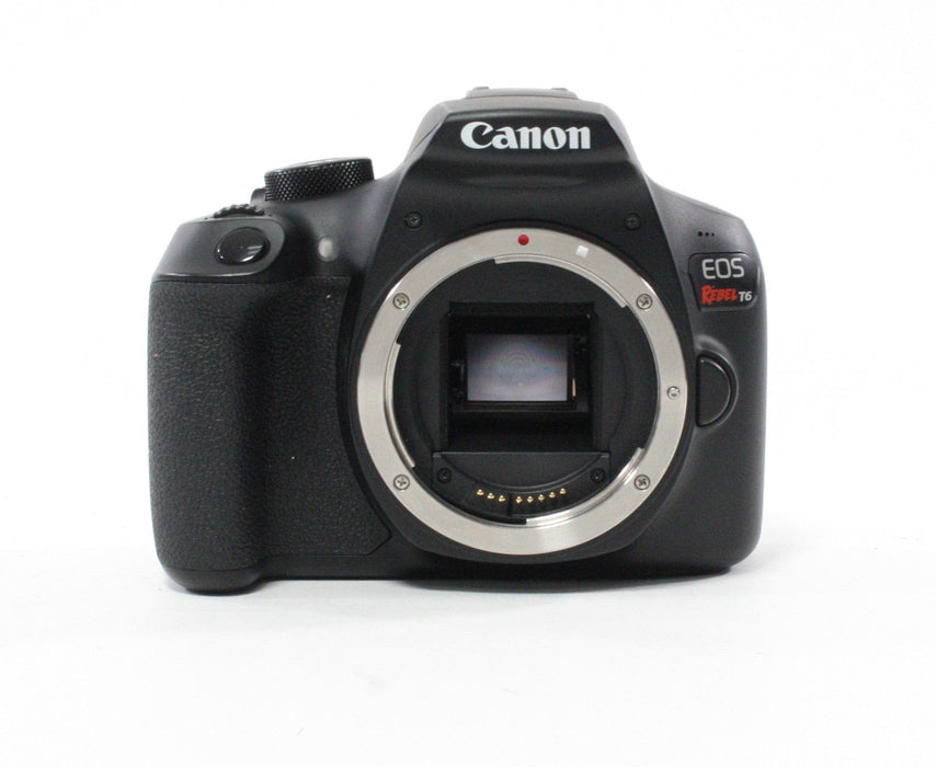 Canon Rebel T6 Shutter Count 1,252 (AS-IS)