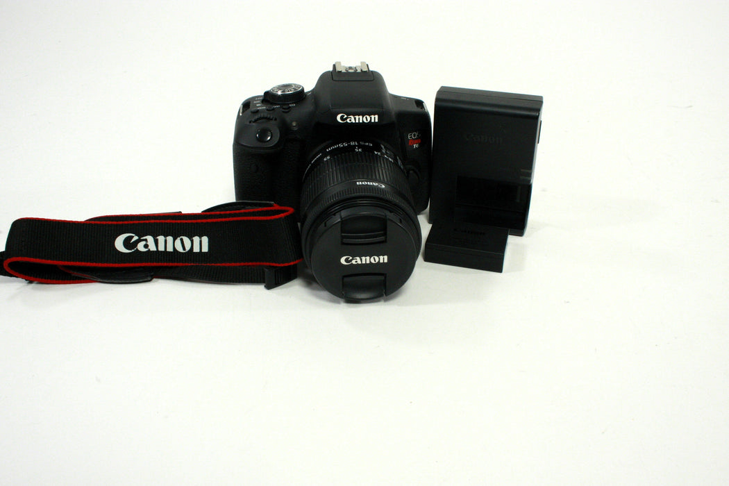 Canon Rebel T6i Digital Camera with 18-55mm STM Lens - Shutter Count 4,569