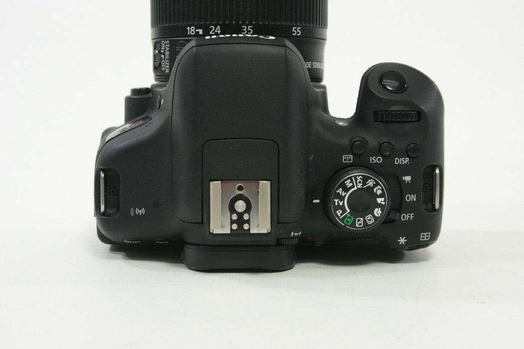 Canon Rebel T6i Digital Camera with 18-55mm STM Lens - Shutter Count 4,569