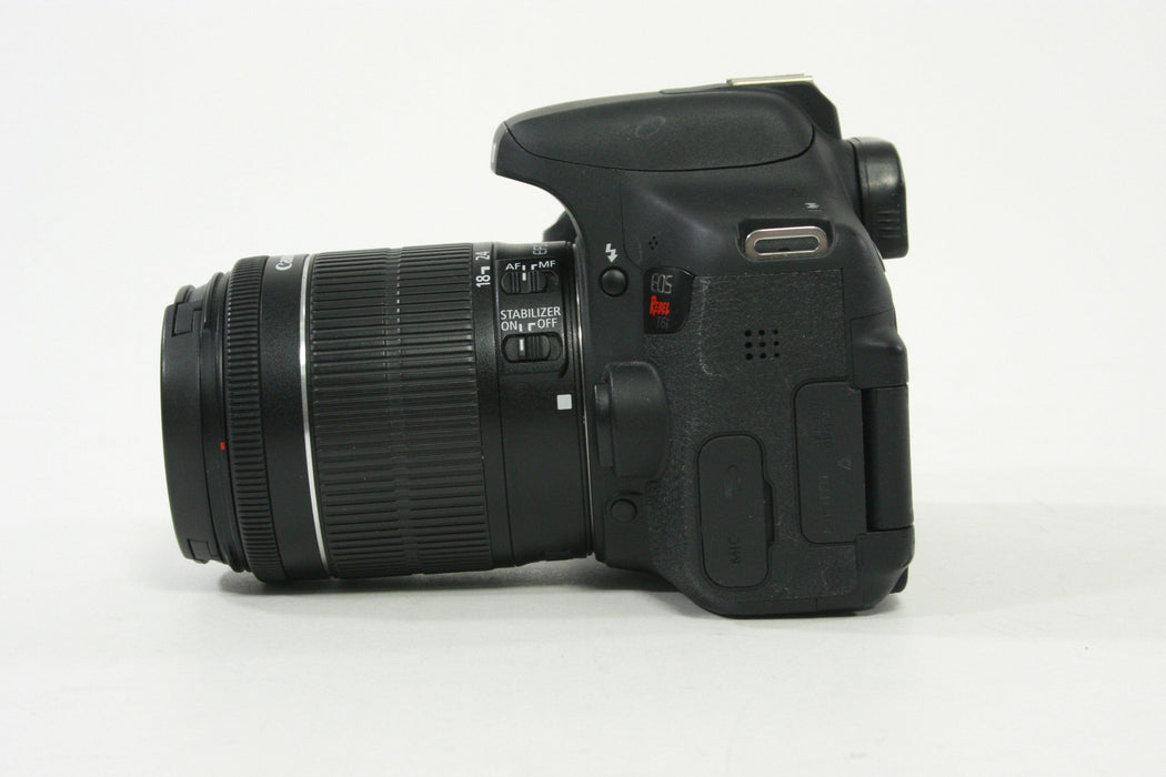 Canon Rebel T6i Digital Camera with 18-55mm STM Lens - Shutter Count 4,569