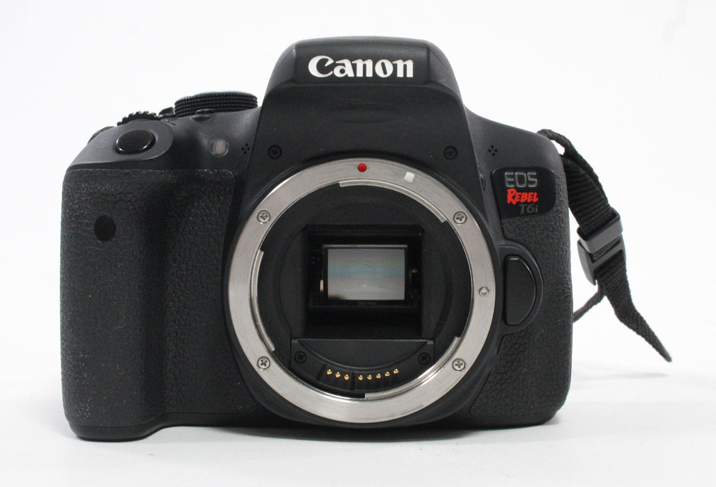 Canon Rebel T6i Digital Camera with Shutter Count 10,440