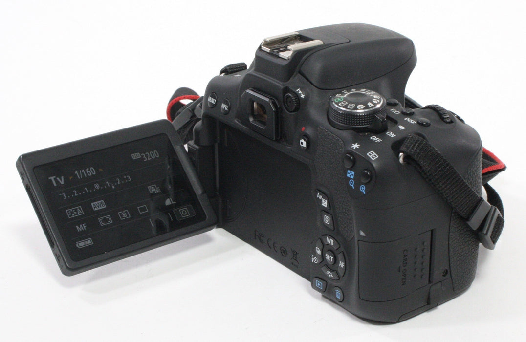 Canon Rebel T6i Digital Camera with Shutter Count 10,440