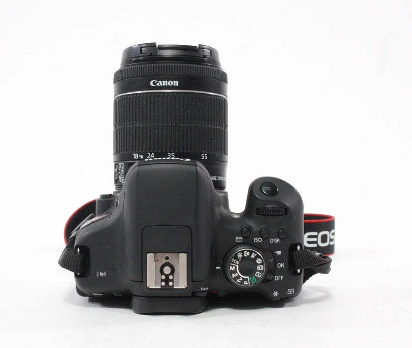 Canon Rebel T6i DSLR with 18-55mm f/3.5-5.6 IS STM Lens