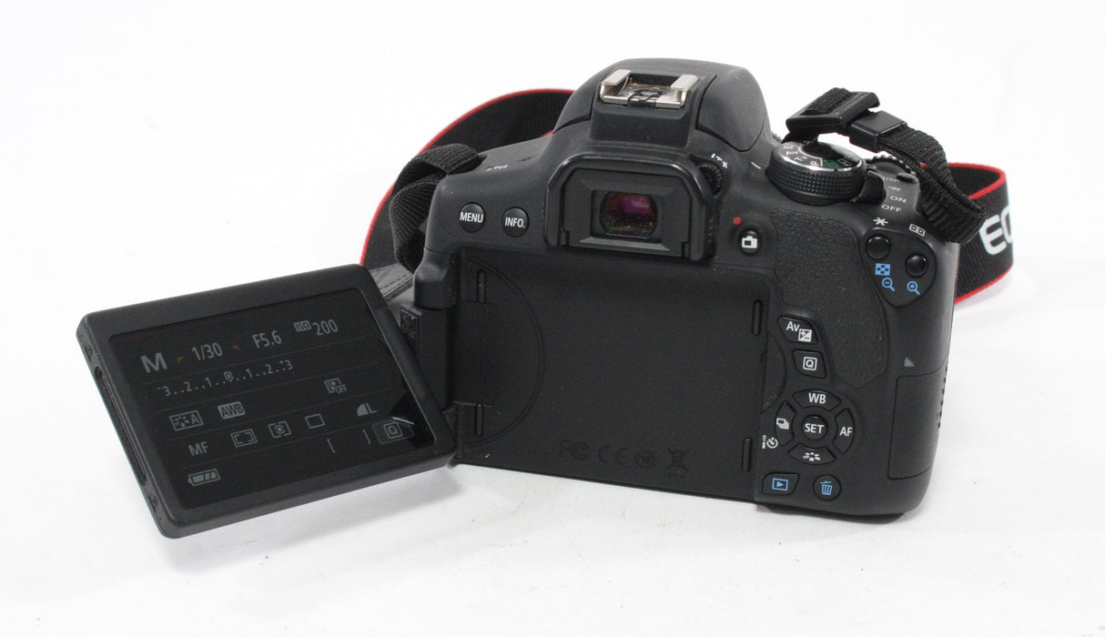 Canon Rebel T6i DSLR with 18-55mm f/3.5-5.6 IS STM Lens