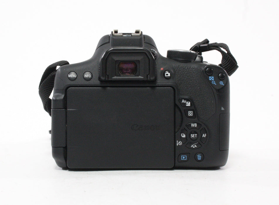 Canon Rebel T6i DSLR with 18-55mm f/3.5-5.6 IS STM Lens